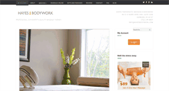 Desktop Screenshot of hayesbodywork.com